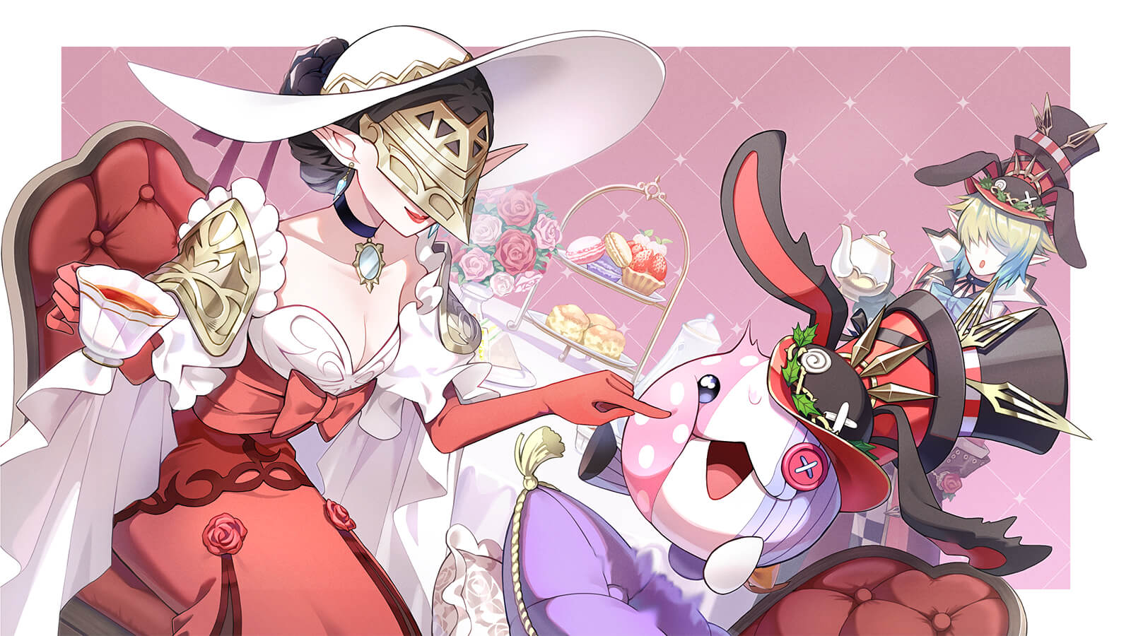 不思議な鏡とスカーレットクイーン