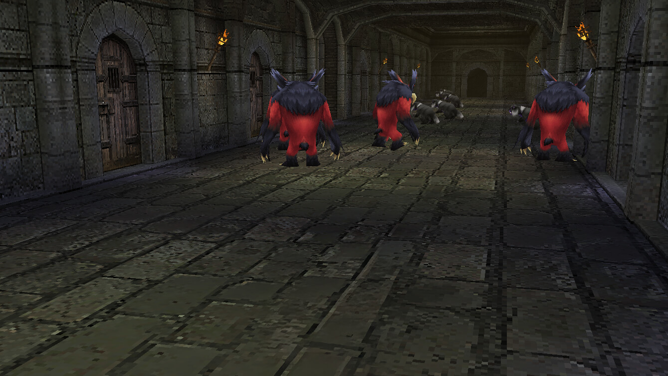 シャウ牢通路
